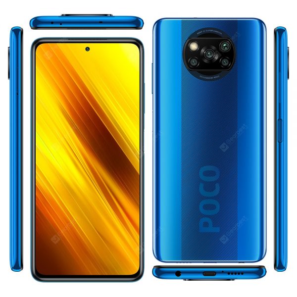 Xiaomi POCO X3 4G Smartphone 6.67 inch Snapdragon 732G Octa-core CPU 64MP + 13MP + 2MP + 2MP 5160mAh Battery Capacity Support NFC