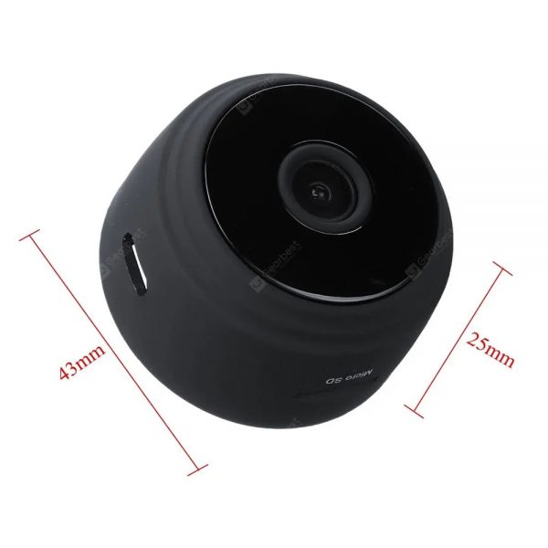 Gocomma A9 Mini WiFi HD 1080P CCTV Wireless IP Camera Home Security Night Vision 150 Degrees Wide Angle