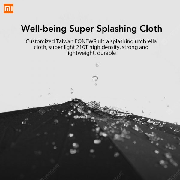 Xiaomi Mijia umbrella Automatic Sunny Rainy Aluminum Windproof Waterproof UV Man woman