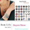 DIY Snap Jewelry 18mm Glass Watch Snap Buttons Interchangeable Jewelry Accessory Snap Button Jewelry for Snaps Bracelet