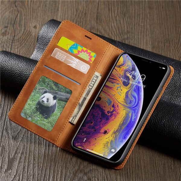 Luxury Magnet Leather Flip phone Case for iPhone Xs Xr X R 11 12 Mini pro Max 8 7 6 6s Plus 5 S se 2020 Wallet Card Holder Cover