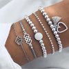 2020 Bohemian Bracelets & Bangles Set Vintage Bead Boho Charm Bracelet For Women Jewelry Accessories Pulseras Mujer Bijoux Femme