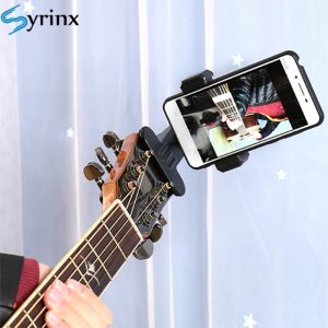 2020 New Phone Holder Stand Guitar Street Singing Song Holder Musicians Holder Mobile Live Guitar Stand For iphone 11 Xs Support