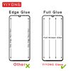 YIYONG 5D Full Cover Tempered Glass For One Plus 7T 8T 6 6T Nord Screen Protector For One Plus 8 OnePlus 7 T Pro 3D Curved Glass