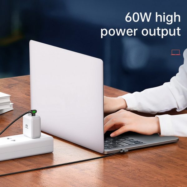 MCDODO 3A USB C to USB Type C Cable PD 60W Fast Charging USB-C Phone Charger Type-C Cord For Xiaomi Redmi Note 9s Samsung S20 S9