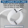 Magic Rope USB-C Magnetic Cable Type C USB Cable 4A Phone Fast Charging Data Sync Cord For Samsung A51 S10 S20 Charging Cable