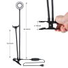 2020 Selfie Ring Light With Flexible Mobile Phone Holder Lazy Bracket Desk Lamp LED For Youtube Live Stream Office Kitchen Stand