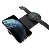 DCAE 15W 3 in 1 Qi Wireless Charger Stand for iPhone 11 XS XR X 8 AirPods Pro Charge Dock Station For Apple Watch iWatch 5 4 3 2