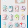 11-16Pcs Baby Rattle 0-12 Months Newborn Soft Bell Teethers Hand Shaking Crib Mobile Ring Educational Toy For Children Set Gifts