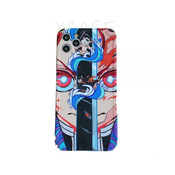 Hot Anime NARUTO Kurama Demon Slayer Fairy Tail Phone Case for iphone 12 11 Pro X Xs Max XR 7 8 Plus SE2 Silicon Soft Cover