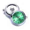 DIY Snap Jewelry 18mm Glass Watch Snap Buttons Interchangeable Jewelry Accessory Snap Button Jewelry for Snaps Bracelet