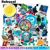 72Pcs/Pack Programming Graffiti Stickers Hacker Stickers Java C++ For Luggage Skateboard Laptop Motorcycle Papeleria y Oficina