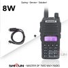 Upgrade BaoFeng UV-82 8W Optionl 5W Baofeng UV 82 Walkie Talkie 10 KM Baofeng 8W Ham Radio 10KM Dual PTT 82HP UV-9R GT-3TP UV-5R