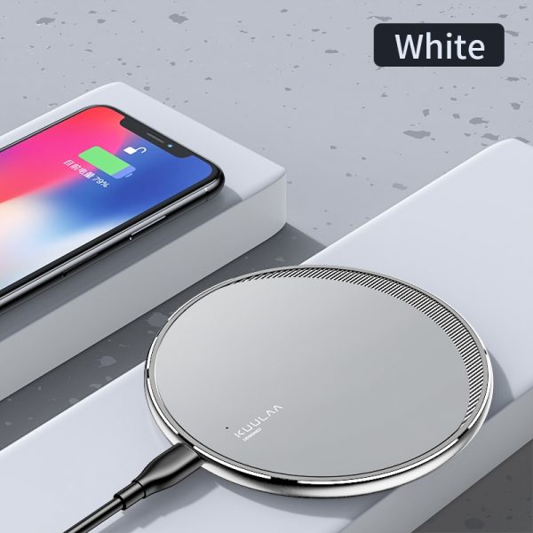 KUULAA Qi Wireless Charger For iPhone 11 Pro 8 X XR XS Max 10W Fast Wireless Charging for Samsung S10 S9 S8 USB Charger Pad