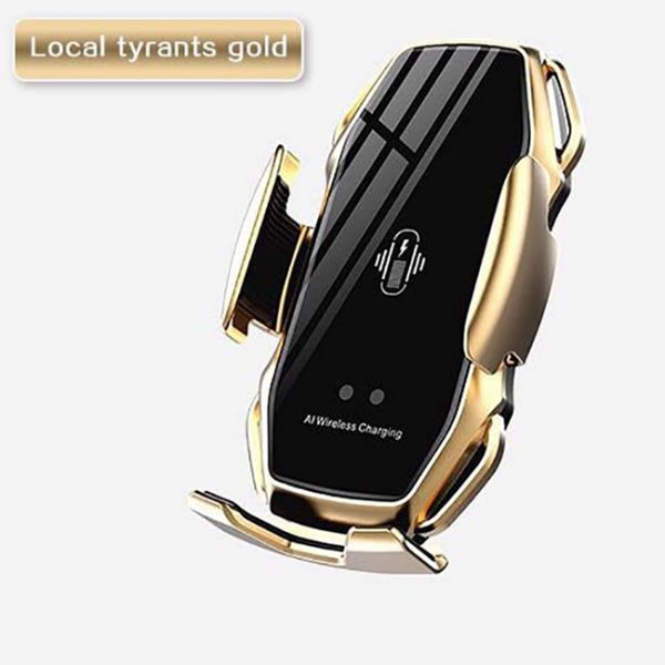 A5 10W Wireless Car Charger Automatic Clamping Fast Charging Phone Holder Mount Car for iPhone 11 Huawei Samsung Smart Phones