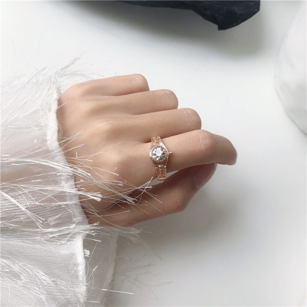 Simple shape ring jewelry watches super personality feed hand ring ring children act the role ofing is tasted