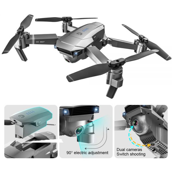 SHAREFUNBAY SG901 / SG907 Drone GPS HD 4k Camera 5G WiFi fpv Quadcopter Flight 20 Minutes Video Recording Live Drone and Camera