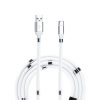 Magic Rope USB-C Magnetic Cable Type C USB Cable 4A Phone Fast Charging Data Sync Cord For Samsung A51 S10 S20 Charging Cable