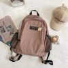 Fashion Nylon School Bag Korean Version of Harajuku Large Capacity Backpack Campus Simple Multifunctional Ladies Bags Sac A Dos