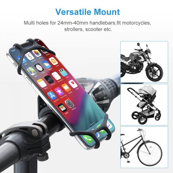 RAXFLY Bike Phone Holder Bicycle Mobile Cellphone Holder Motorcycle Suporte Celular For iPhone Samsung Xiaomi Gsm Houder Fiets