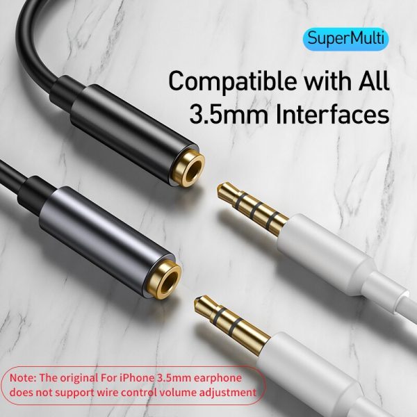 Baseus USB Type C to 3.5mm Jack OTG Adapter USB-C Type-C to 3.5 mm Headphone Audio Aux Cable For Xiaomi Mi 10 9 Oneplus 8 7 Pro