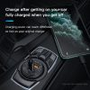 KUULAA Mini USB Car Charger Quick Charge 4.0 PD 3.0 36W Fast Charging Charger For iPhone Huawei Xiaomi Mi Type C Mobile Phone