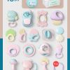 11-16Pcs Baby Rattle 0-12 Months Newborn Soft Bell Teethers Hand Shaking Crib Mobile Ring Educational Toy For Children Set Gifts