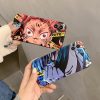 Hot Anime Jujutsu Kaisen Yuji Itadori Fushiguro Megumi Phone Case for iphone 12 11 Pro X Xs Max XR 7 8 Plus Silicon Soft Cover