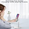 Luxury Smart Phone Tablet Telescopic Desktop Stand Holder For iPhone Samsung Huawei Xiaomi Oneplus Mobile Phone Metal Support