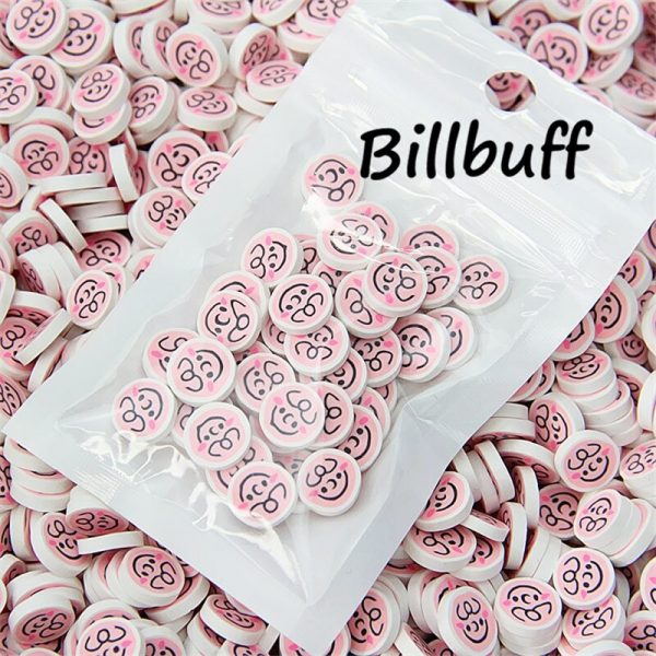 10g DIY Simulation Food Slice Slimes Additives Soft Slice for Nail Art Beauty Decor Slimes Filler Supplies Charms Accessories To