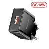 Baseus PD 20W Quick Charge QC3.0 QC USB Type C Fast Charging Charger For iPhone 12 Pro Samsung Xiaomi Wall Mobile Phone Charger