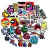 Among Us Game Stickers 10/50Pcs Waterproof Cartoon Cute Skateboard Luggage Laptop Helmet Decals Stickers Kids Stationery Toys