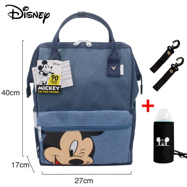 Disney Mickey Minnie Diaper Bag Fashion Mummy Maternity Nappy Bag Large Capacity Baby Bags for Mom Multifunctional Wet Bag Nappy