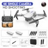 LSRC 2021 New Quadcopter Drone E525 HD 4K 1080P Camera and WiFi FPV HeightKeeping RC Foldable Quadcopter Dron Toy Gift