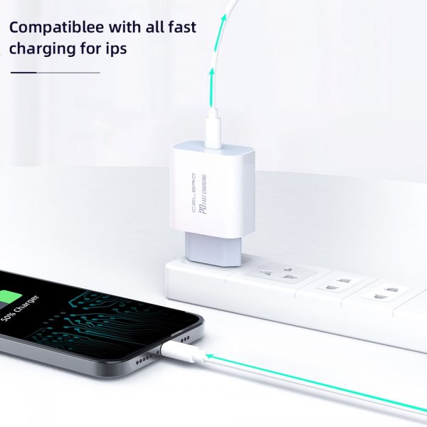 For Iphone 12 Pro Charger 20W PD Usb C Quick Charger Adapter for IPhone 12 Mini 12Pro Max 11 Samsung Type C Chargers Portable EU