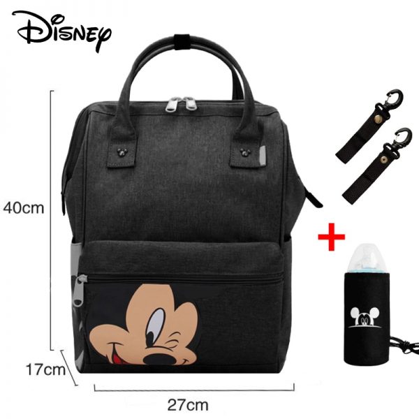 Disney Mickey Minnie Diaper Bag Fashion Mummy Maternity Nappy Bag Large Capacity Baby Bags for Mom Multifunctional Wet Bag Nappy