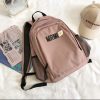 Fashion Nylon School Bag Korean Version of Harajuku Large Capacity Backpack Campus Simple Multifunctional Ladies Bags Sac A Dos