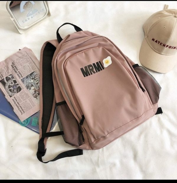 Fashion Nylon School Bag Korean Version of Harajuku Large Capacity Backpack Campus Simple Multifunctional Ladies Bags Sac A Dos