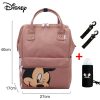 Disney Mickey Minnie Diaper Bag Fashion Mummy Maternity Nappy Bag Large Capacity Baby Bags for Mom Multifunctional Wet Bag Nappy