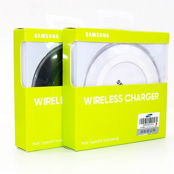 Original Samsung Wireless Charger Adapter qi Charge Pad For Galaxy S7 S6 EDGE S8 S9 S10 Plus Note 4 5 For Iphone 8 X XS XR mi 9