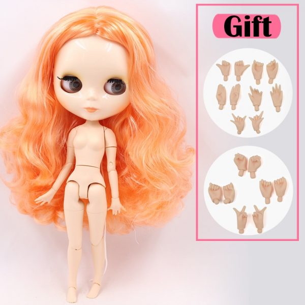 ICY DBS Blyth doll No.1 glossy face white skin joint body 1/6 BJD special price OB24 toy gift