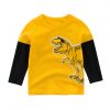 New Spring Children's clothing boy T-shirt wholesale big dinosaur pattern baby clothing mother kids clothes with 100% cotton T