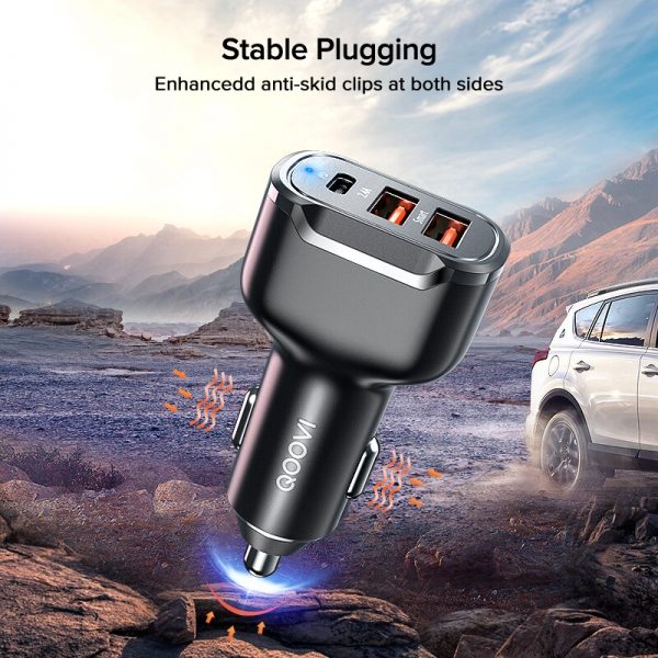 30W PD USB C Car Charger Quick Charge 4.0 3.0 QC4.0 QC3.0 Phone Charger Type C Fast Charging For iPhone 12 Xiaomi Huawei Sumsang