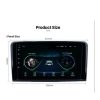 Car Electronics DVR/Dash 2+32G 9" For Mercedes-Benz W164 X164 ML GL Android 9.1 Stereo GPS Navi Player WiFi 4G Car Radios