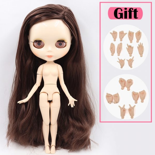 ICY DBS Blyth doll No.1 glossy face white skin joint body 1/6 BJD special price OB24 toy gift