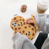 Hot Korea 3D Chocolate cookies soft silicon cover case for apple iphone 6 6S 7 8 plus 8plus 11 Pro X XS XR MAX phone coque capa