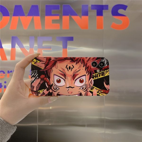 Hot Anime Jujutsu Kaisen Yuji Itadori Fushiguro Megumi Phone Case for iphone 12 11 Pro X Xs Max XR 7 8 Plus Silicon Soft Cover