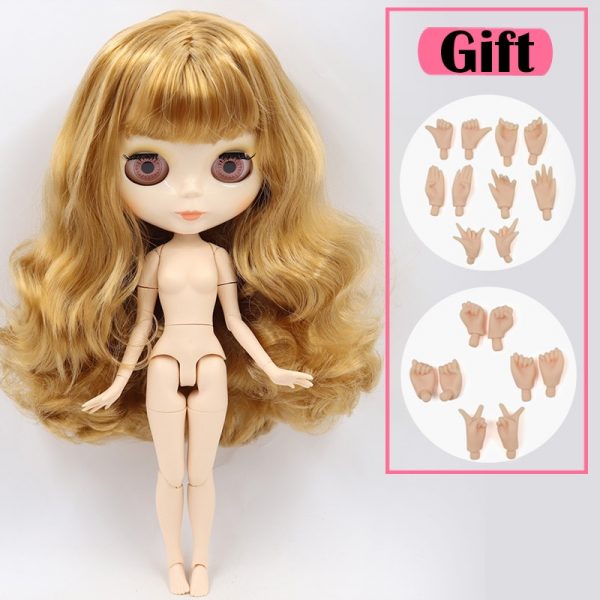 ICY DBS Blyth doll No.1 glossy face white skin joint body 1/6 BJD special price OB24 toy gift