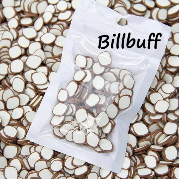 10g DIY Simulation Food Slice Slimes Additives Soft Slice for Nail Art Beauty Decor Slimes Filler Supplies Charms Accessories To