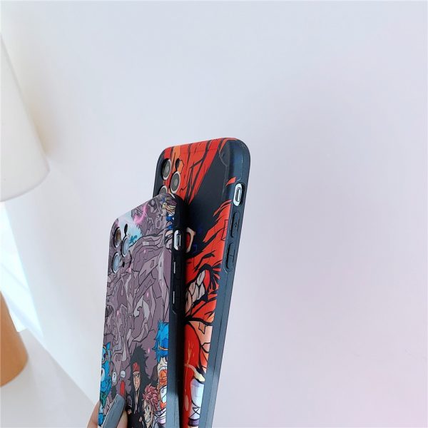 Hot Anime NARUTO Kurama Demon Slayer Fairy Tail Phone Case for iphone 12 11 Pro X Xs Max XR 7 8 Plus SE2 Silicon Soft Cover